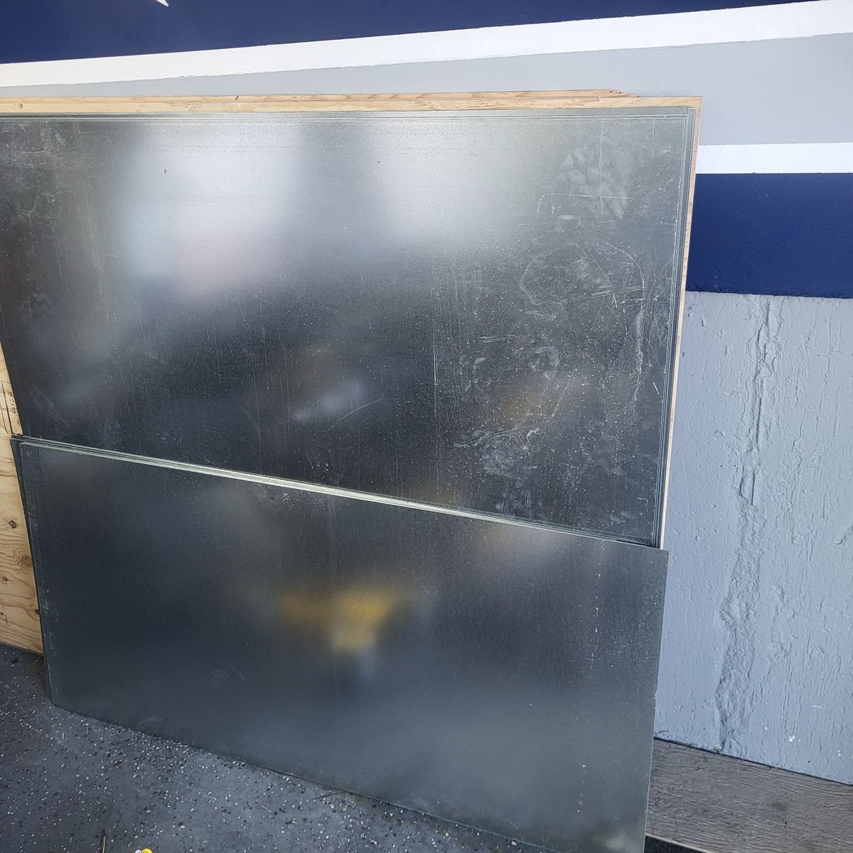 26 ga galv sheet metal.