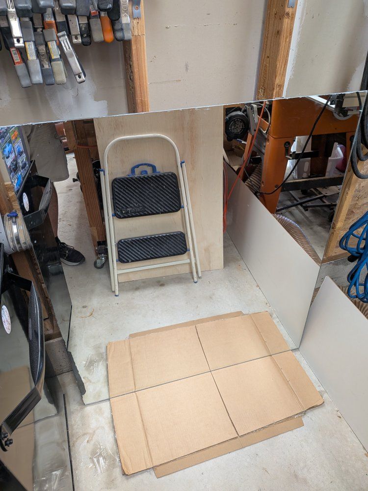 Bathroom Mirror - 42" x 36" Frameless