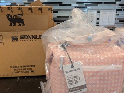 Stanley Julienne Mini Soft Cooler Bag, 7.4 Qt rose quartz color, New with Tags