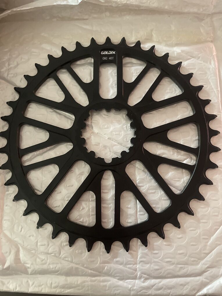40t Chainring, 0mm Offset, GXP 3 Bolt