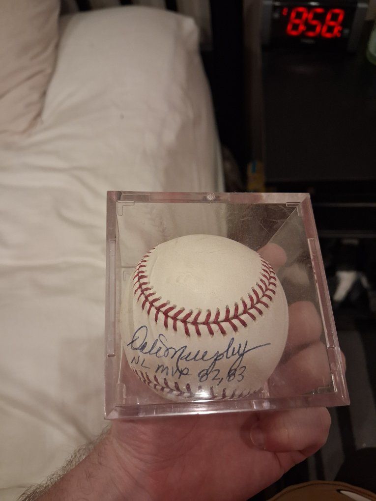 Dale Murphy Signed Baseball
