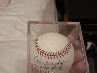 Dale Murphy Signed Baseball