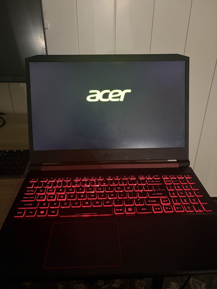 Acer Nitro gaming laptop.