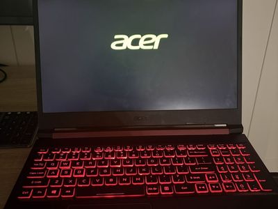 Acer Nitro gaming laptop.