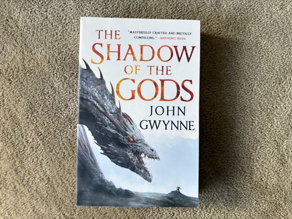 The Shadow of the Gods, by John Gwynne (paperback)