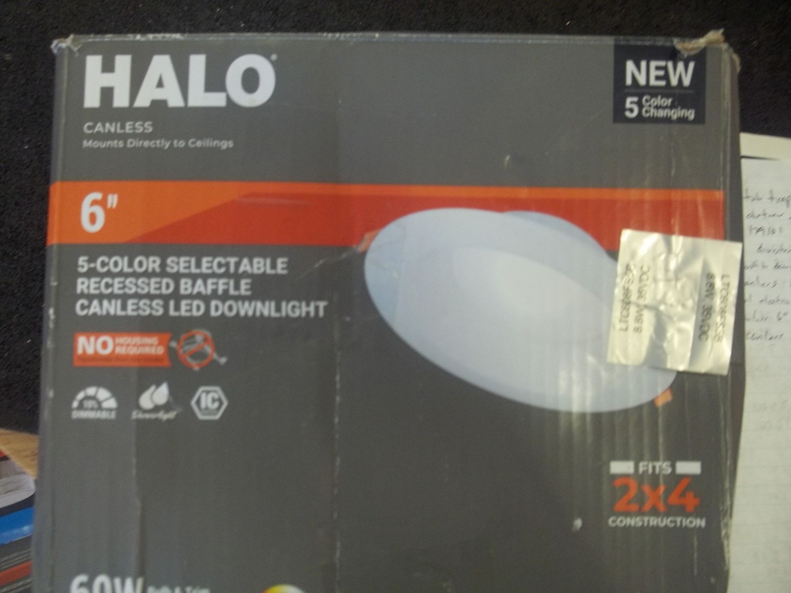 Halo 6" 5 Color Recessed LED Downlight
