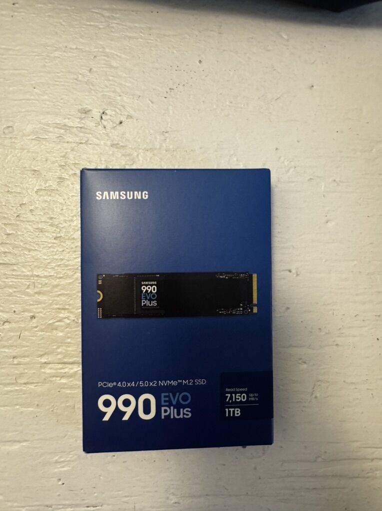 Samsung 990 Evo Plus 1TB Nvme SSD