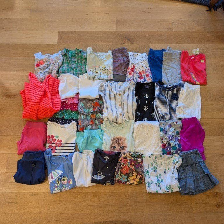 Large Lot of Summer Girl's Clothes - size 7 / 8