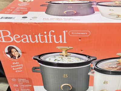 2 slow cookers Beautiful by Drew Barrymore