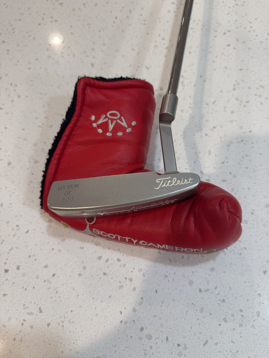Titleist Scotty Cameron Laguna 2.5 Studio Stainless Putter - 1st Run of 500 w/ Headcover