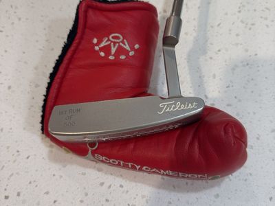 Titleist Scotty Cameron Laguna 2.5 Studio Stainless Putter - 1st Run of 500 w/ Headcover