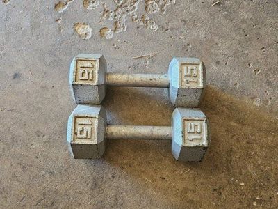 DUMBBELLS 15 LBS