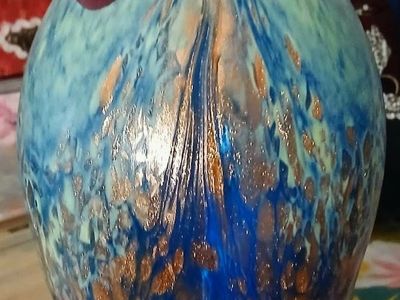 Dale Tiffany Art Glass vase