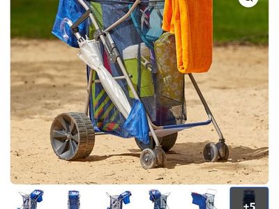 Beach cart wagon kids pool park store shopping