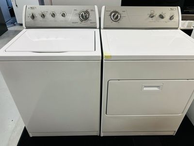 Whirlpool Commercial Electric Top Load Set