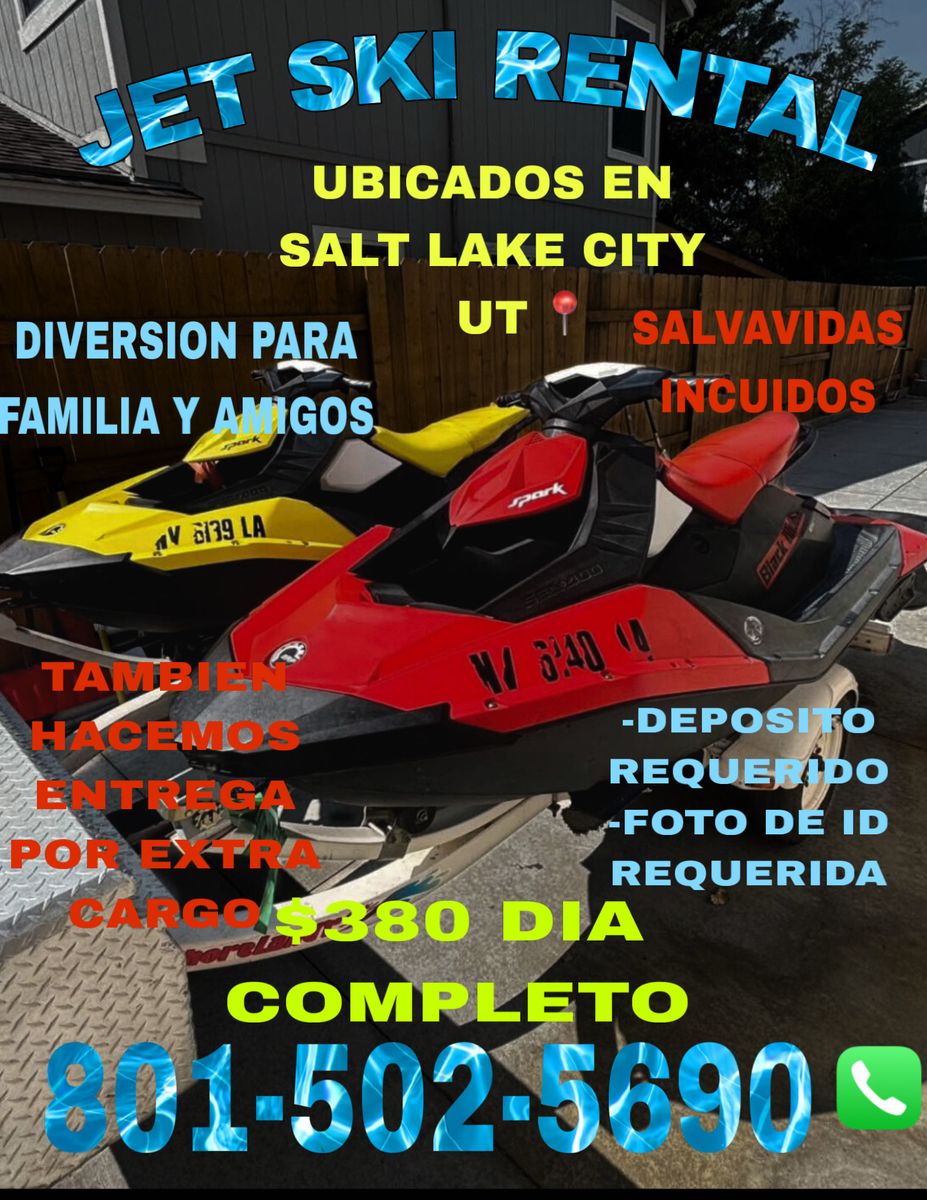 Jet skis para renta