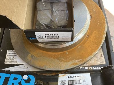 Rear Brake Parts Rotors And Pads