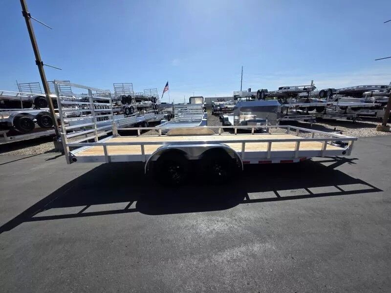 2025 Baughman RGT 7x18 Tandem Aluminum ATV Utility Trailer
