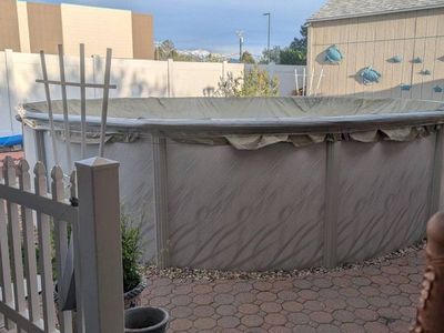 18x54 Above Ground Pool - Full Setup, Ready for Summer Fun