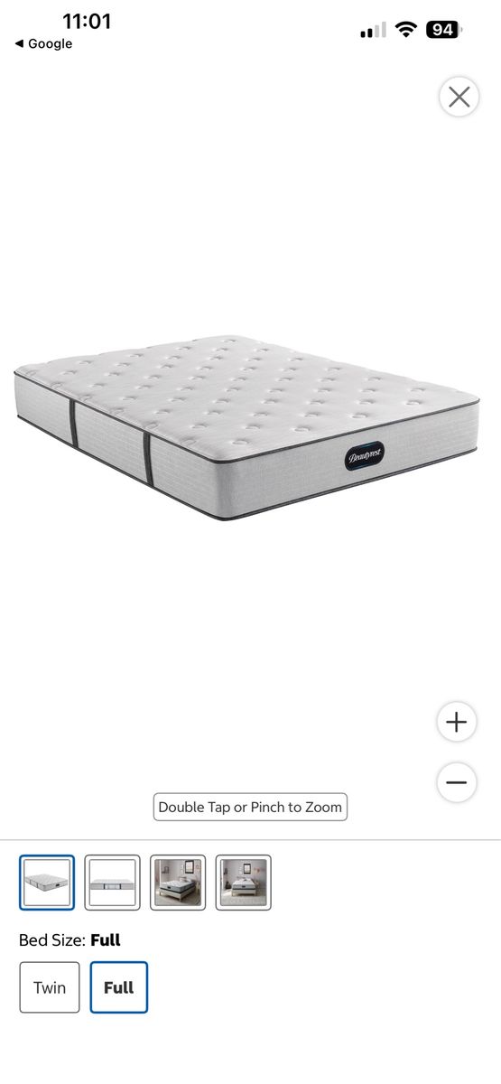 Beautyrest BR800 Medium Full Mattress