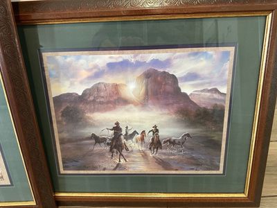 Vintage American West Cowboys