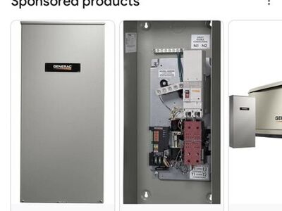 Generac 240V Single Phase 200A AutoTransfer Switch