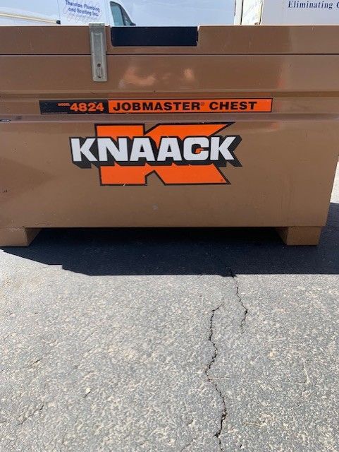 Knaack 4824 Jobmaster Chest Steel Storage Box Tool Box Work Site Secure Storage