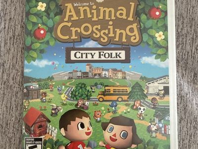 Animal Crossing City Folk Nintendo Wii Game