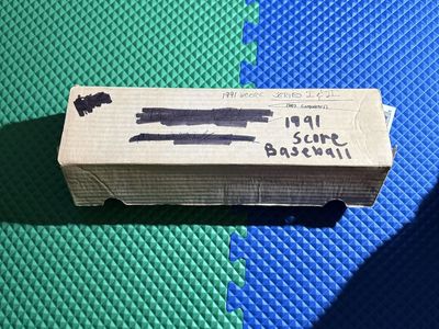 1991 Score MLB Box