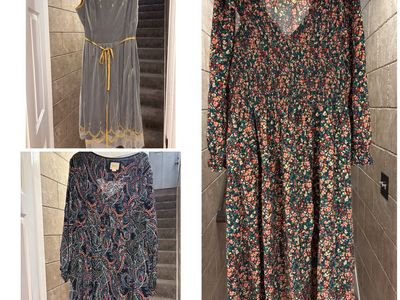 Women’s XL Dresses Anthro, Esley, J Crew $20 Each