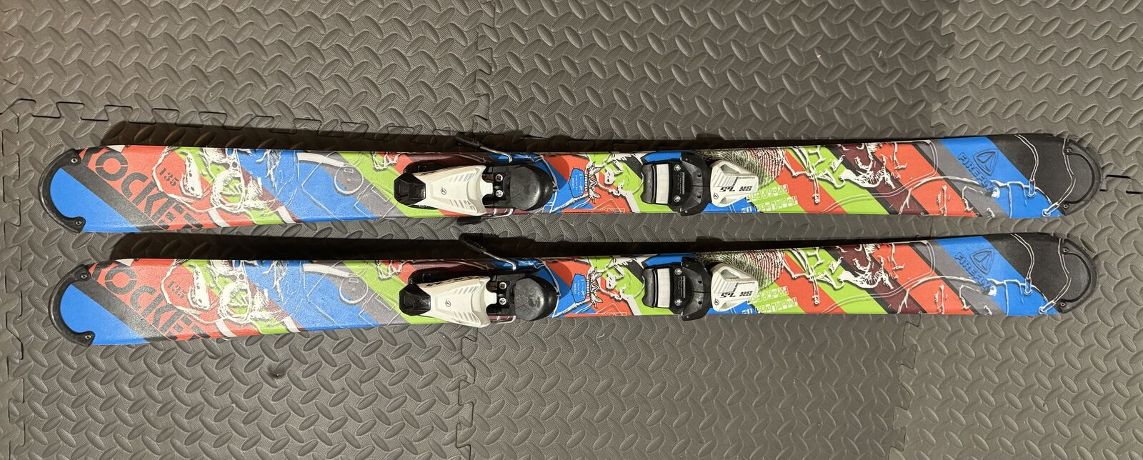 Firefly Rocket twin tip junior skis 135 cm