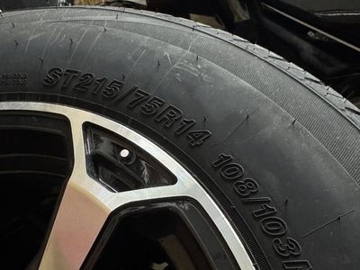 Brand New Aluminum Trailer Wheels/Tires (6)