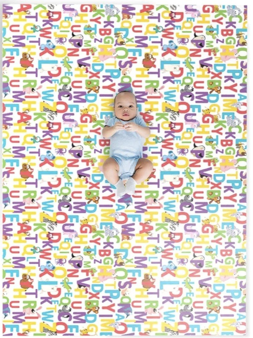 NEW! TCG Alphabet Fun Luxury Gelli Mat Jumbo Kids Playroom Foam Rug Shock-Absorbing