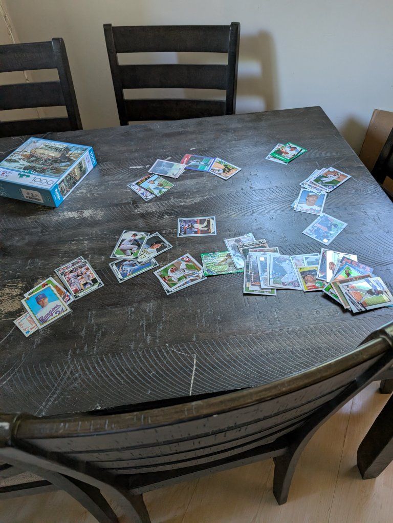 Assorted Baseball Trading Cards - Vintage & Modern Collection