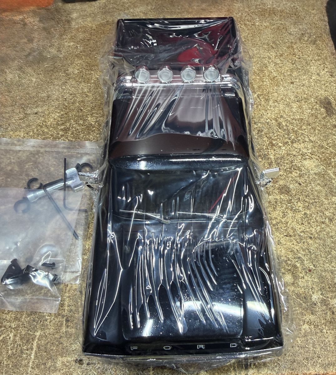 Traxxas TRX4M 1/18 scale F150 black body only