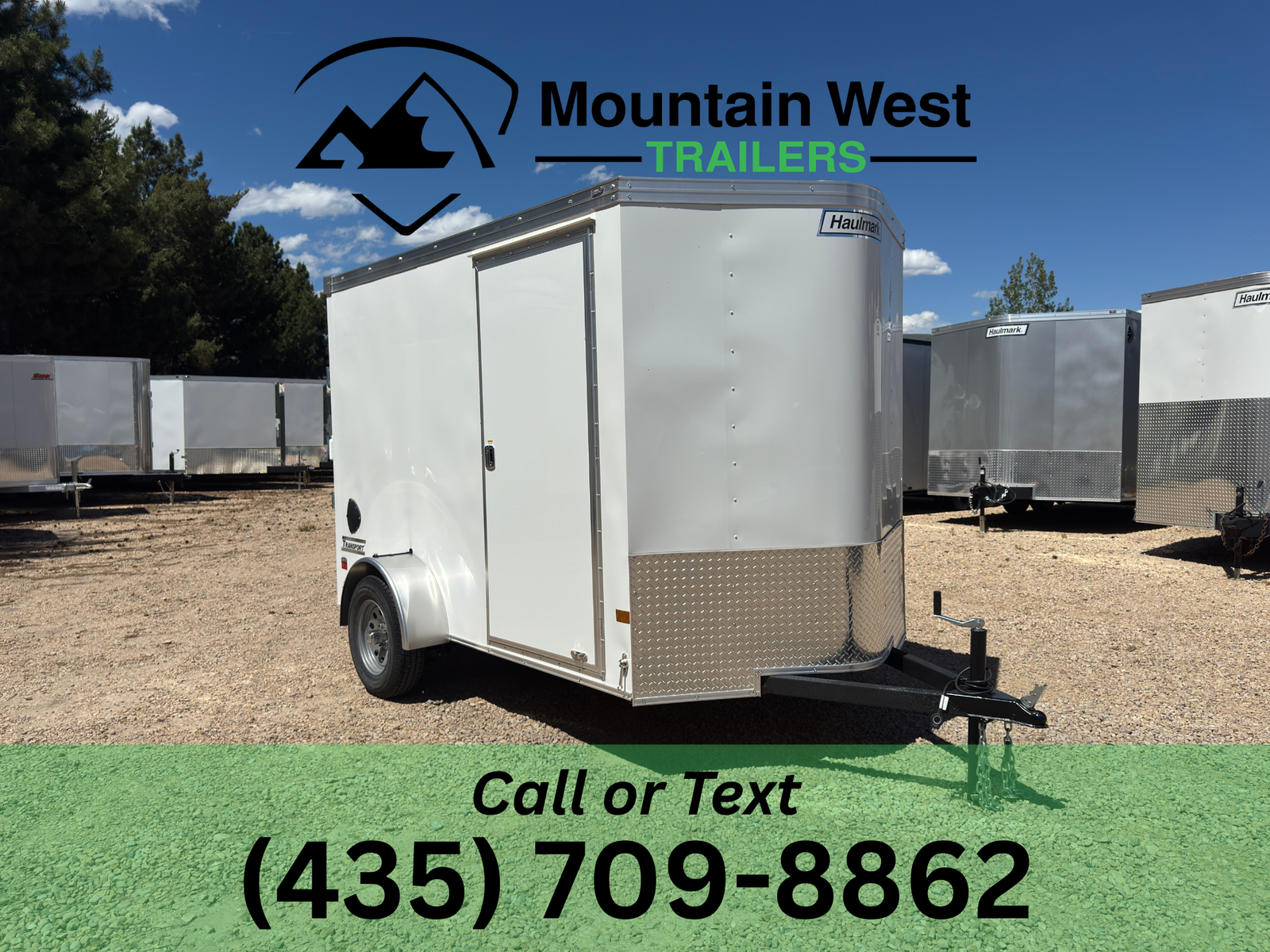 2026 Haulmark 6X10 Enclosed Cargo Trailer