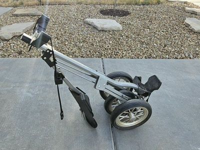 Foldable 3-Wheel Golf Push Cart