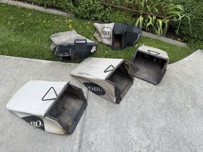 Toro lawnmower bags only $45 each