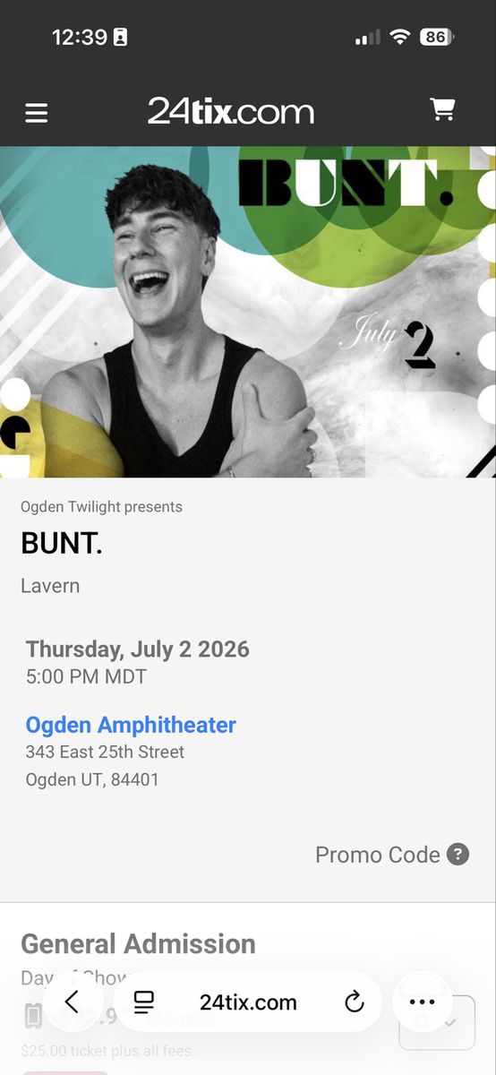BUNT - Ogden Twilight