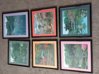 Framed Scenic Photographs