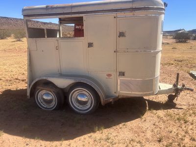 1980 Miley 2 Horse Trailer