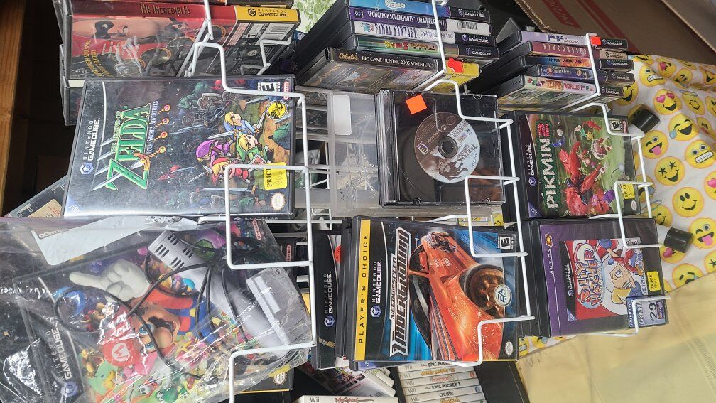 Nintendo GameCube games and consoles sold separate