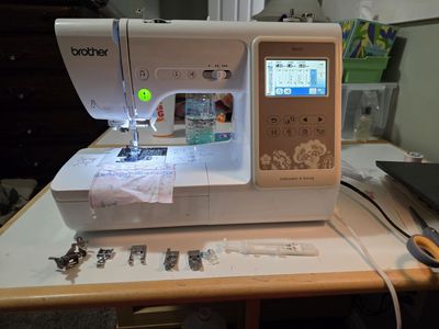 Brother SE625 Sewing and Embroidery Machine
