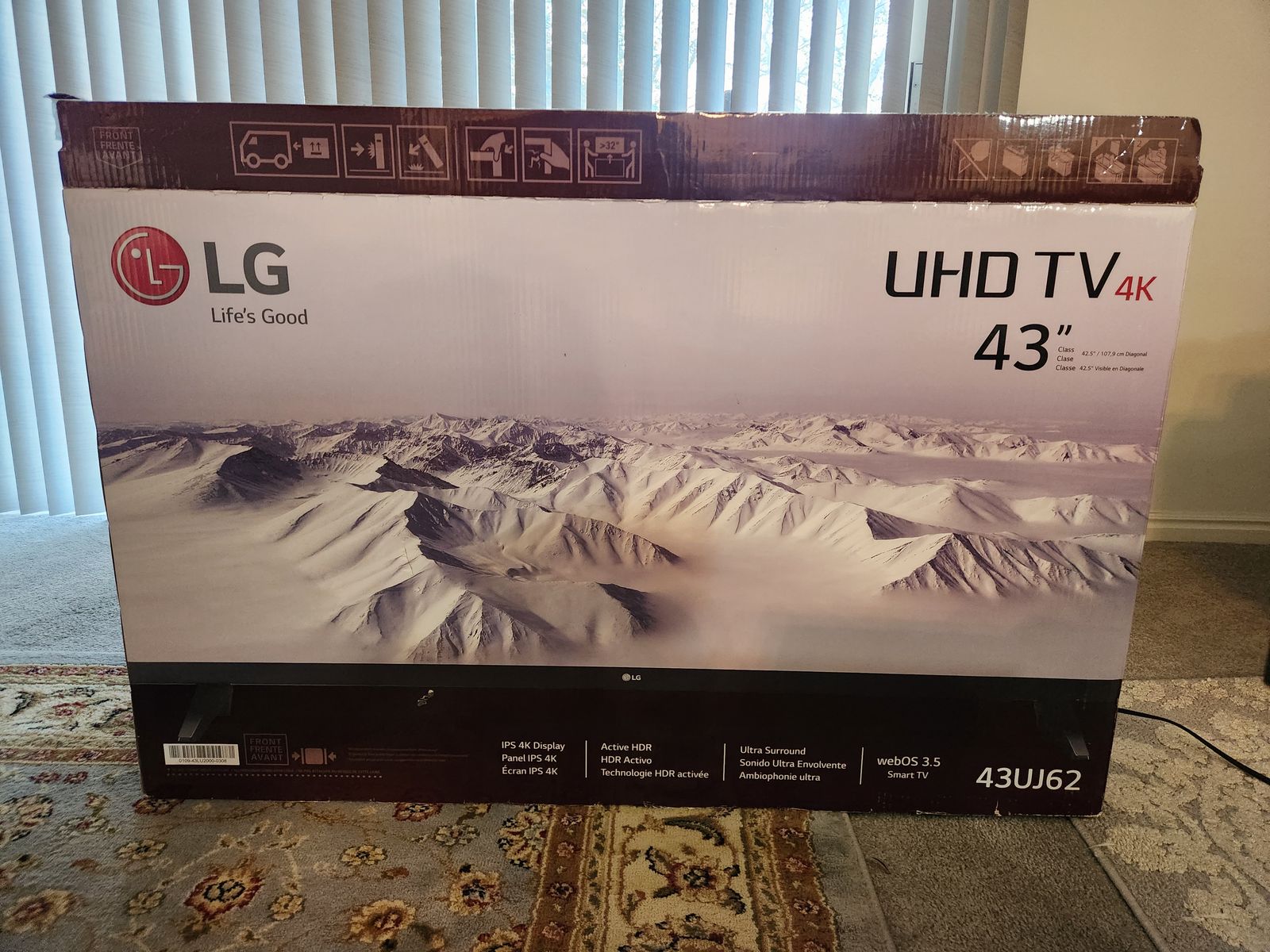 43" LG UHD TV 4K