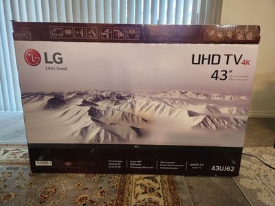 43" LG UHD TV 4K