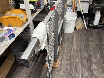 Hitch mounted scooter carrier