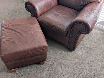 4 piece Leather Sofa Set