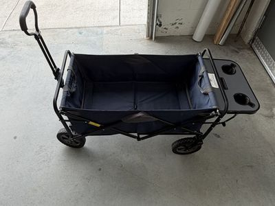 Mac Sports Folding Utility Wagon with Side Table – Great Condition!