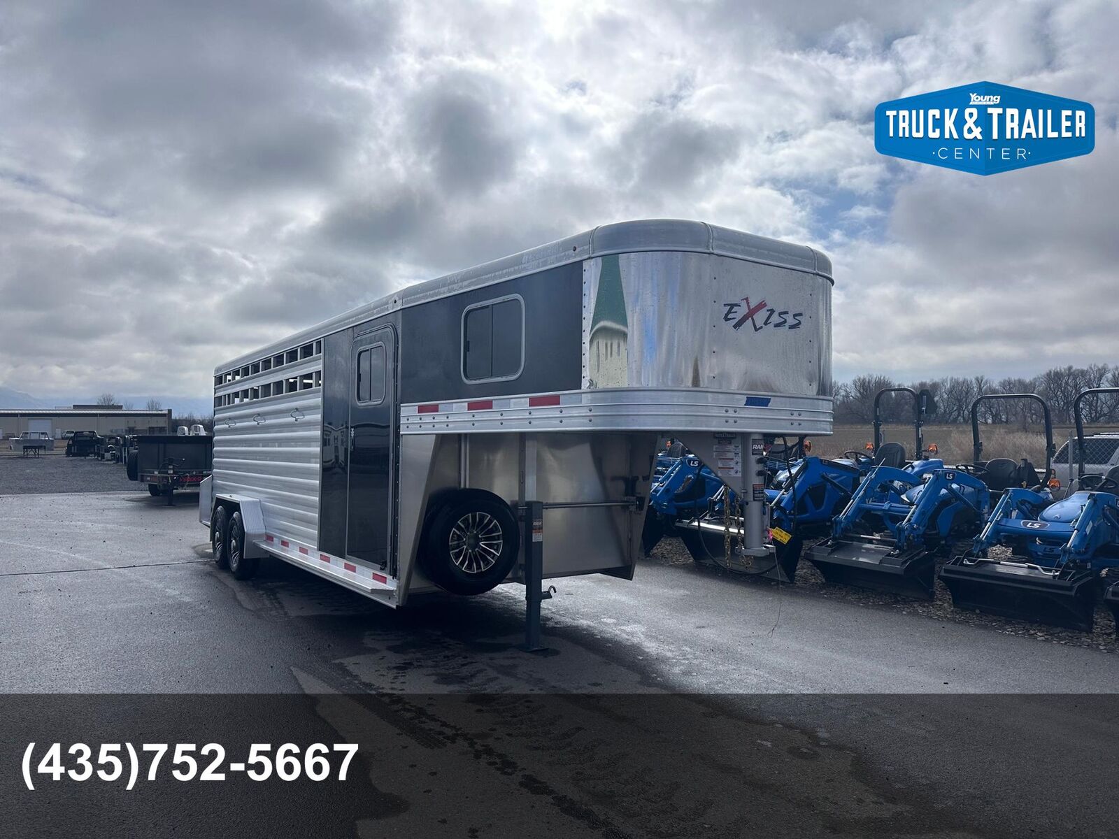 2026 EXISS 7X22 Stock Combo w/Dual Man Door