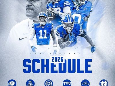 4 BYU Football Season Tickets - North EZ (includes Notre Dame + refillable cougar club cup)